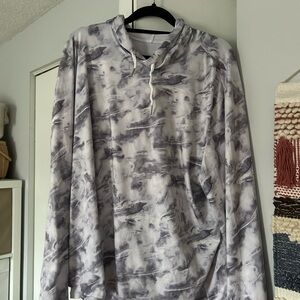 Kyodan Gray Tie-Dye Hoodie